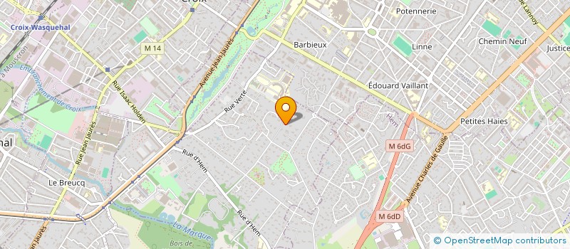 localisation de l'entreprise ALPIN à LILLE