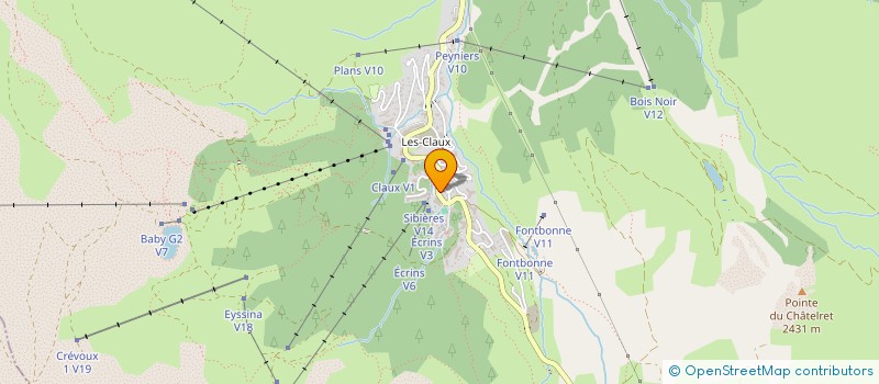 localisation de l'entreprise ALPINA ALBA à VARS