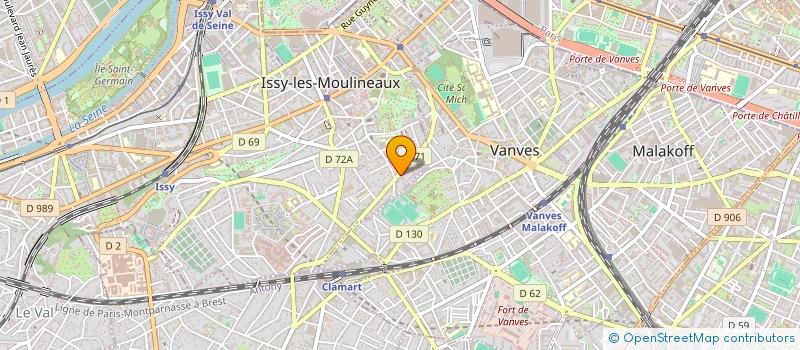 localisation de l'entreprise ALPINA CONSEILS à ISSY-LES-MOULINEAUX