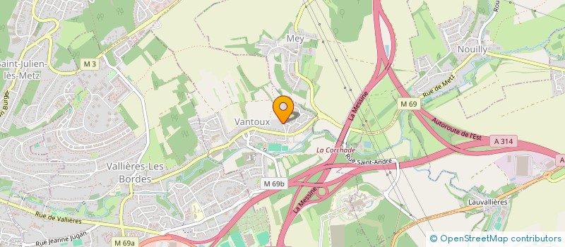localisation de l'entreprise ALPINA INDUSTRIES à VANTOUX