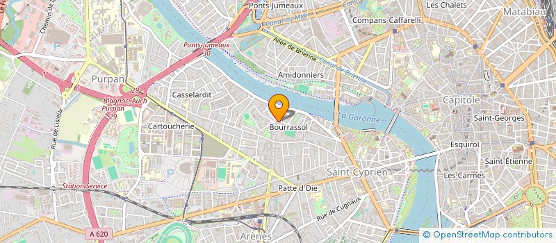 localisation de l'entreprise ALPINA INVEST  TOULOUSE