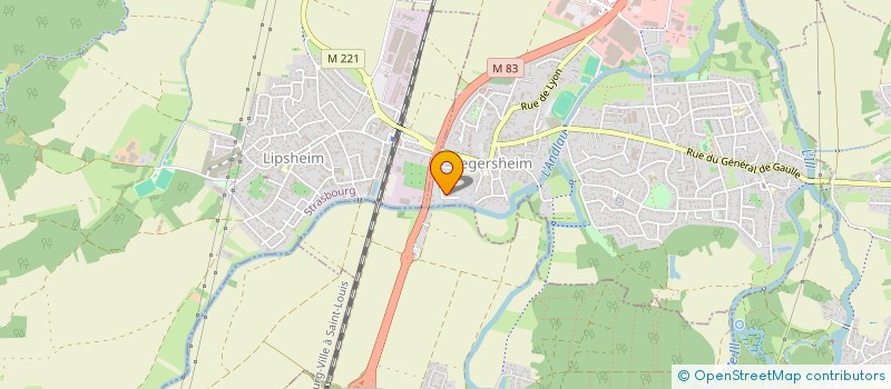 localisation de l'entreprise ALPINA'S  FEGERSHEIM