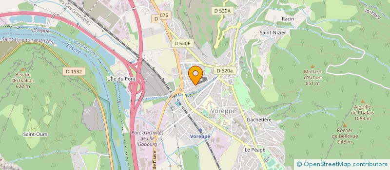 localisation de l'entreprise ALPINE  VOREPPE