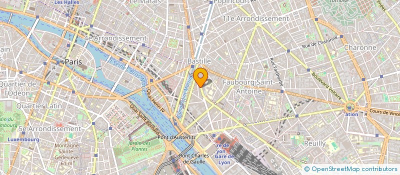 localisation de l'entreprise ALPINE CAB TRANSFERS à PARIS