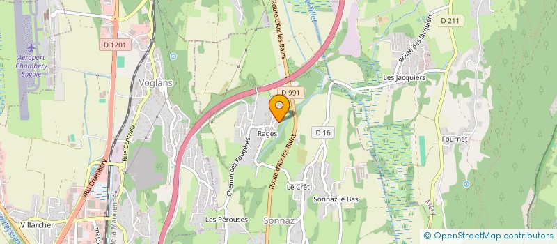 localisation de l'entreprise ALPINE DIAGNOSTICS  SONNAZ