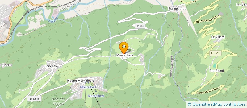 localisation de l'entreprise ALPINE ELEMENTS SERVICES  LANDRY