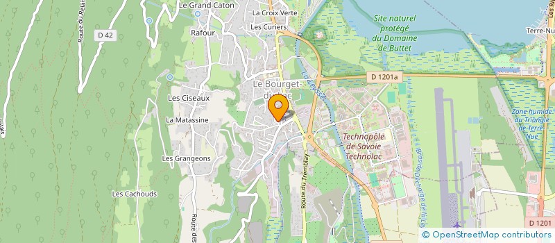 localisation de l'entreprise ALPINEA CONSEIL à LE BOURGET-DU-LAC
