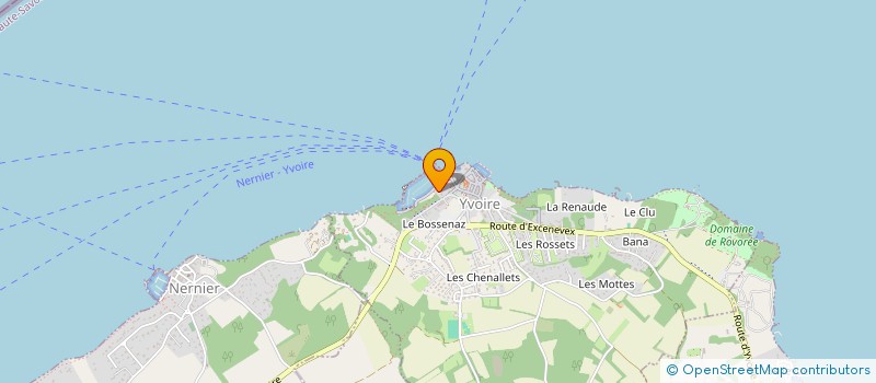 localisation de l'entreprise ALPINELAC PATRIMOINE  YVOIRE