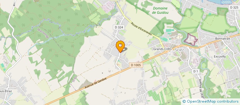 localisation de l'entreprise ALPINETIC  SCIEZ