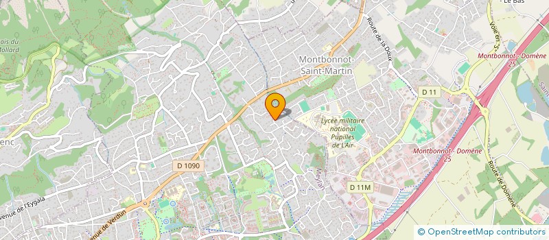 localisation de l'entreprise ALPINFERENCE à MEYLAN