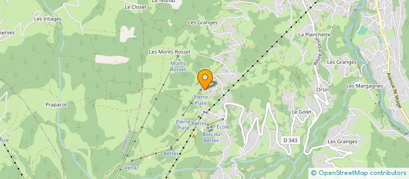 localisation de l'entreprise ALPINIT IMMO  SAINT-GERVAIS-LES-BAINS