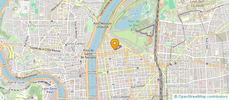 localisation de l'entreprise ALPINLYON à CALUIRE-ET-CUIRE