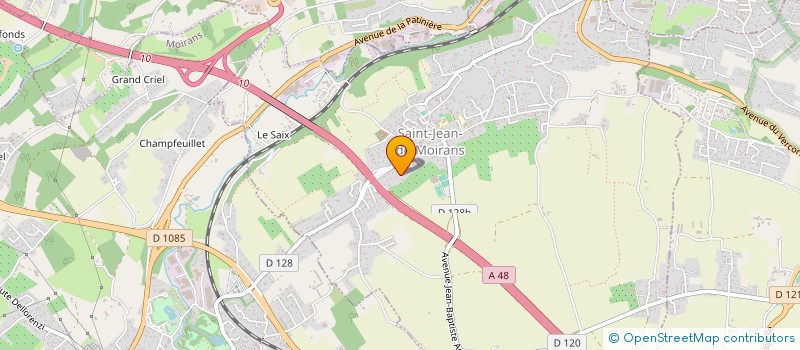 localisation de l'entreprise ALPINVEST  SAINT-JEAN-DE-MOIRANS