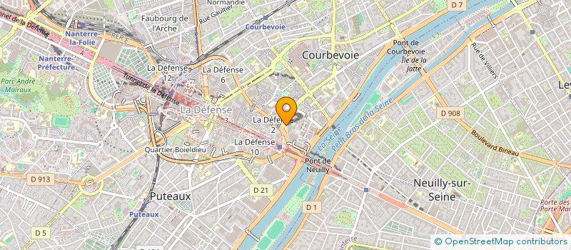 localisation de l'entreprise ALPIQ SOLUTIONS FRANCE SAS à COURBEVOIE