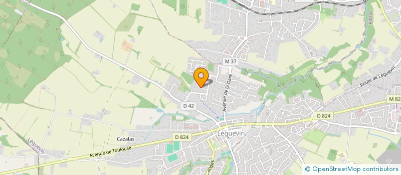 localisation de l'entreprise ALPIQUE  LEGUEVIN