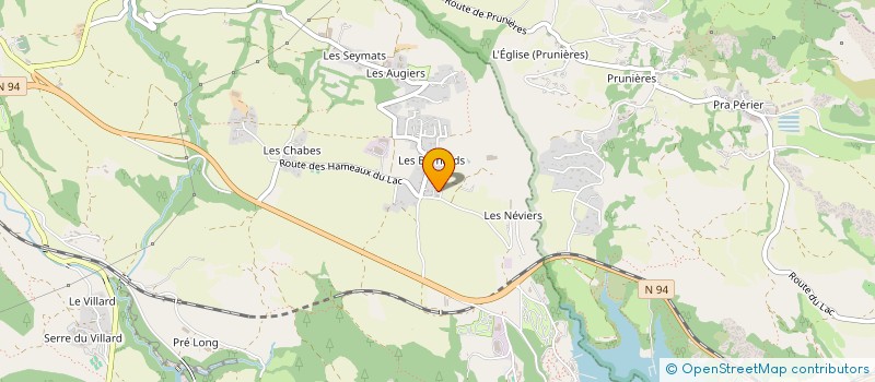 localisation de l'entreprise ALPISERVICES  CHORGES