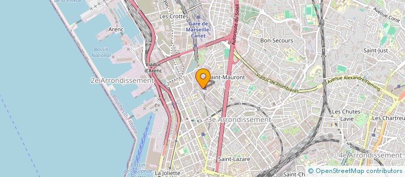 localisation de l'entreprise ALPITEC à MARSEILLE