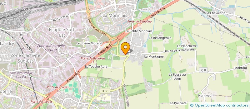 localisation de l'entreprise ALPIVAX  CESSON-SEVIGNE