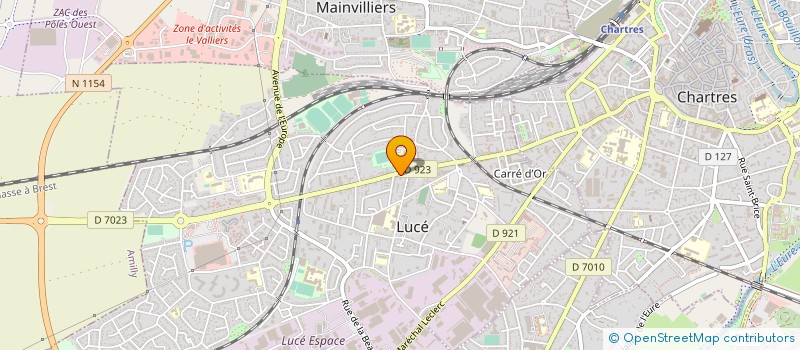 localisation de l'entreprise ALPJ CORPORATION à LUCE