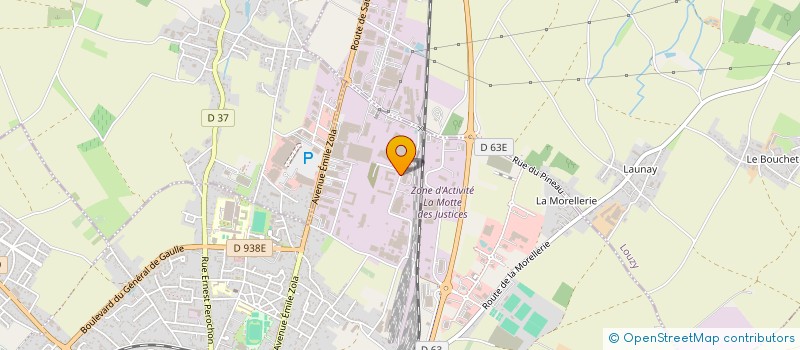 localisation de l'entreprise ALPM  THOUARS