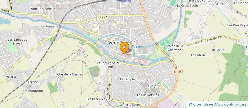 localisation de l'entreprise ALPM  VENDOME