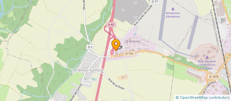 localisation de l'entreprise ALPOL IMMO à CHATEAU-GAILLARD