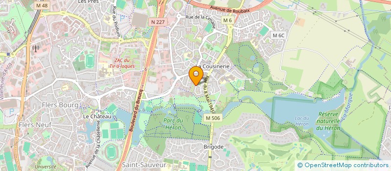 localisation de l'entreprise ALPORTEL à VILLENEUVE-D'ASCQ