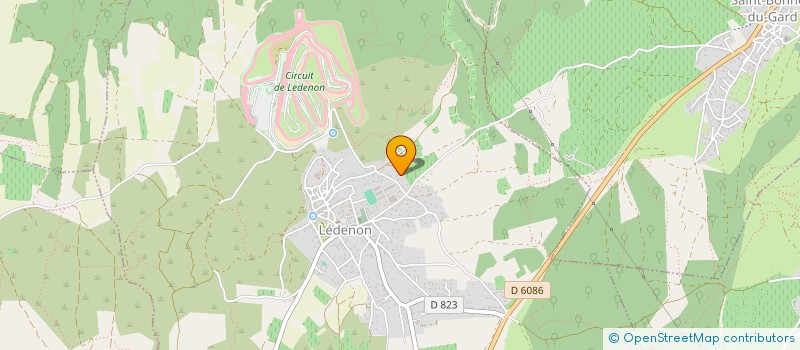 localisation de l'entreprise ALPOZA  LEDENON