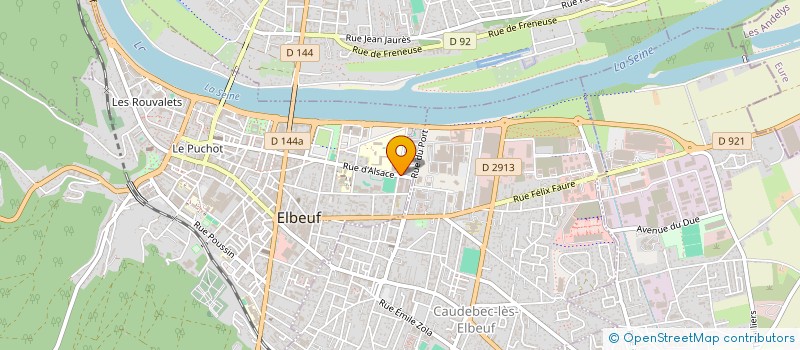 localisation de l'entreprise ALPR à ELBEUF