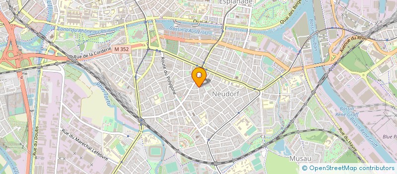 localisation de l'entreprise ALPROMAT à STRASBOURG