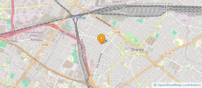 localisation de l'entreprise ALPS  DRANCY