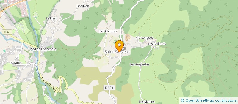 localisation de l'entreprise ALPS EPIC EVENTS  LES ORRES