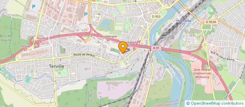 localisation de l'entreprise ALPS LIVING à THIONVILLE