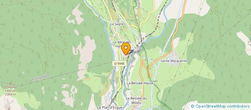 localisation de l'entreprise ALPSUD PROVENCE MONTGOLFIERE  LES VIGNEAUX