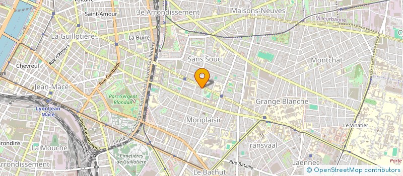 localisation de l'entreprise ALPTIS FRONTALIERS  LYON