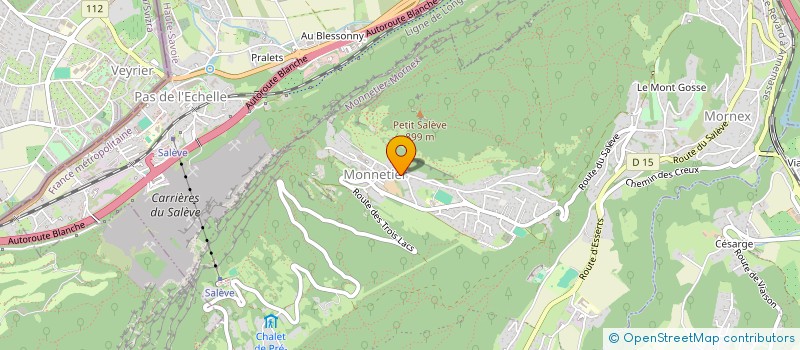 localisation de l'entreprise ALPVENGERS  MONNETIER-MORNEX