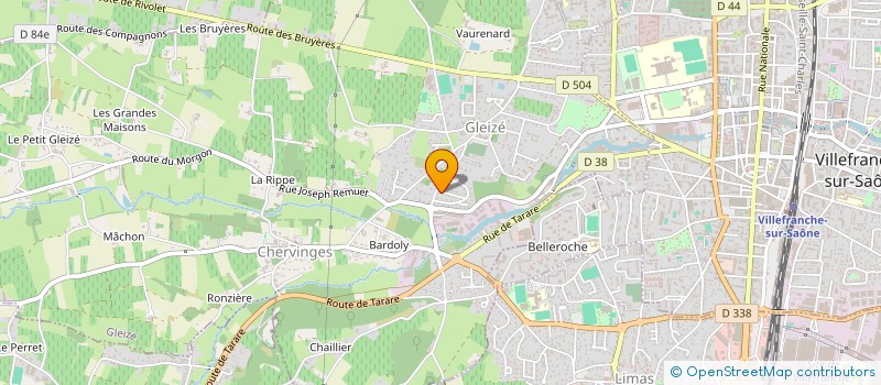 localisation de l'entreprise ALPY INGENIERIE  GLEIZE