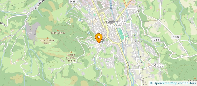 localisation de l'entreprise ALPYRENEES EXPLOITATION à LES DEUX ALPES