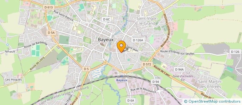 localisation de l'entreprise ALPYSE  BAYEUX