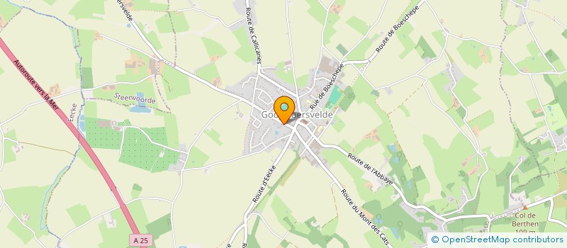 localisation de l'entreprise ALPZ  GODEWAERSVELDE