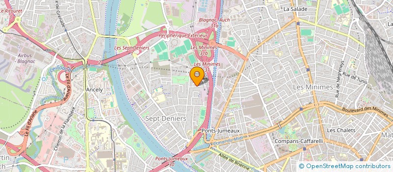 localisation de l'entreprise ALQ TECH  TOULOUSE