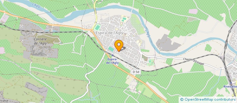 localisation de l'entreprise ALQO2023  ESPIRA-DE-L'AGLY