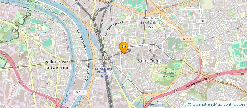 localisation de l'entreprise ALQUIER REPPAR BOURGEAC NERINC à SAINT-DENIS