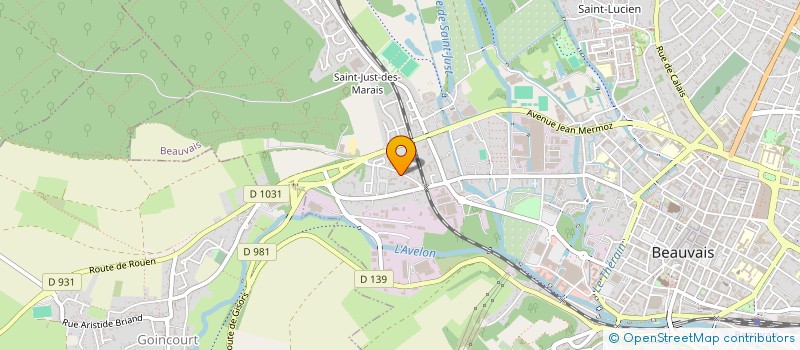 localisation de l'entreprise ALQUILER  BEAUVAIS