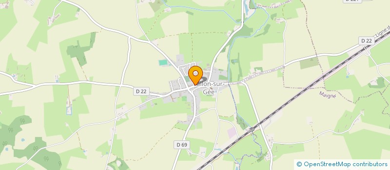 localisation de l'entreprise ALR  VALLON-SUR-GEE