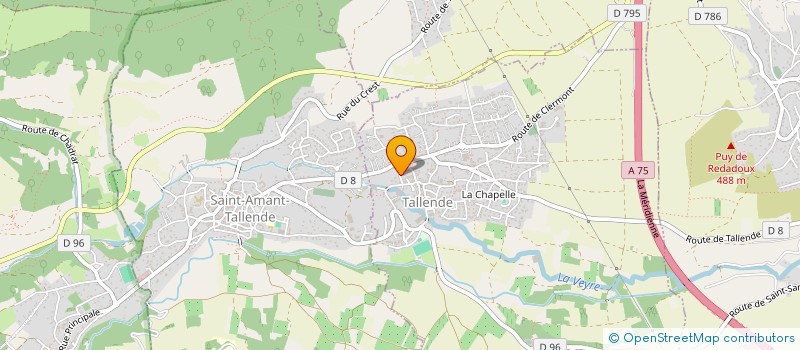 localisation de l'entreprise ALR  TALLENDE