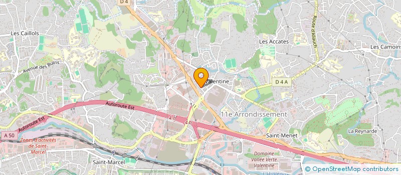 localisation de l'entreprise ALR BATIMENT  MARSEILLE