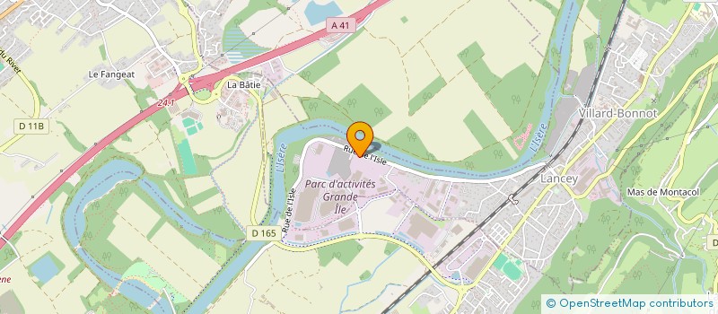 localisation de l'entreprise ALR FORMATION  VILLARD-BONNOT