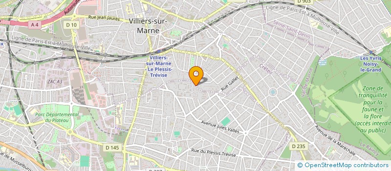 localisation de l'entreprise ALR HOLDING à CHAMPIGNY-SUR-MARNE