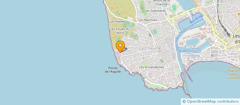 localisation de l'entreprise ALR IMMOBILIERS à LES SABLES D'OLONNE